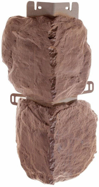 Наружный угол бутовый камень (скифский), 0,44 х 0,18м (н) купить в Челябинске