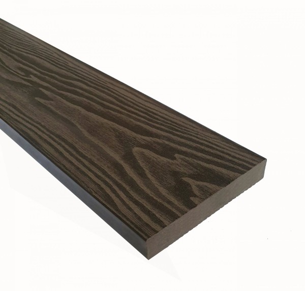 Террасная доска из ДПК Terrapol Смарт 3D Полнотелая без паза Тик Киото купить в Челябинске