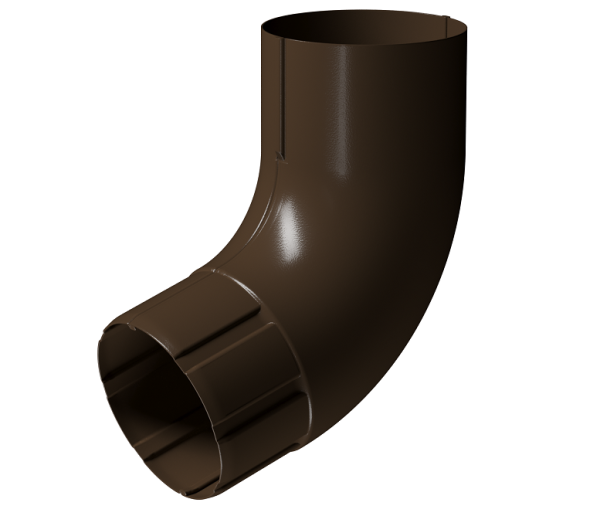 Колено 72° D90 Döcke STAL PREMIUM Каштан, (RAL 8017) купить в Челябинске