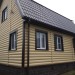 Сайдинг "blockhouse" под бревно, Престиж ВН-01, золотистый купить в Челябинске