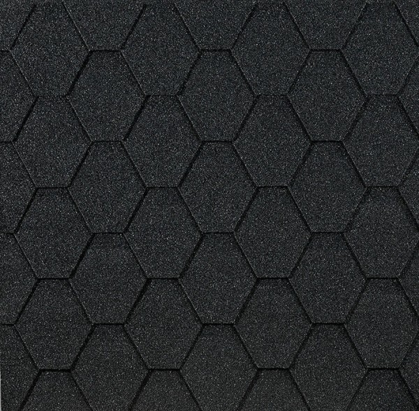 Гибкая черепица EURASIA Docke, Коллекция ШЕСТИГРАННИК Серый купить в Челябинске