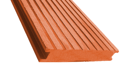 Террасная доска из ДПК ECODECKING Premium Терракот купить в Челябинске