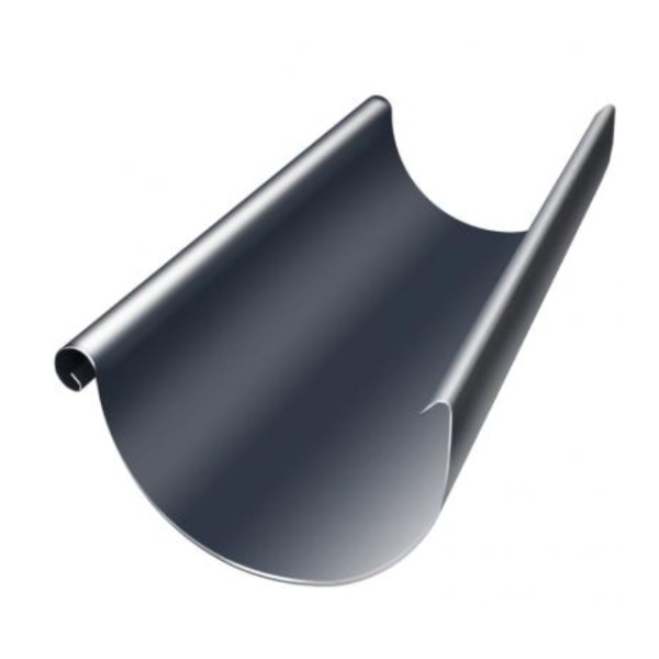 Водосток Grand Line 125x90 – Желоб 3м RAL 7024 купить в Челябинске