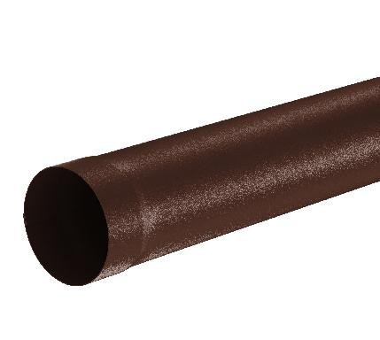 Водосток Aquasistem, Система 150/100 - Труба водосточная 3.00м RAL 8017 Коричневый matt купить в Челябинске