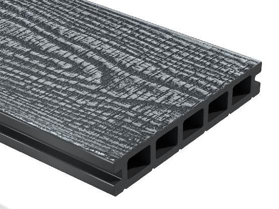 Террасная доска из ДПК WOODVEX Expert Antique Stone Gray купить в Челябинске