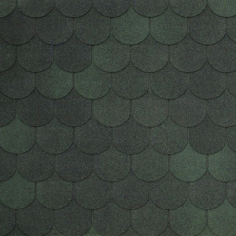 Гибкая черепица Tegola ASSISI verde 473 купить в Челябинске