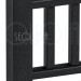 Комплект крышка/юбка для столба SEQUOIA BLACK купить в Челябинске