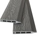 Заборная панель шип-паз EasyDecking Wood-Х 146х20 Серый купить в Челябинске