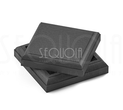 Комплект крышка/юбка для столба SEQUOIA GRAY купить в Челябинске