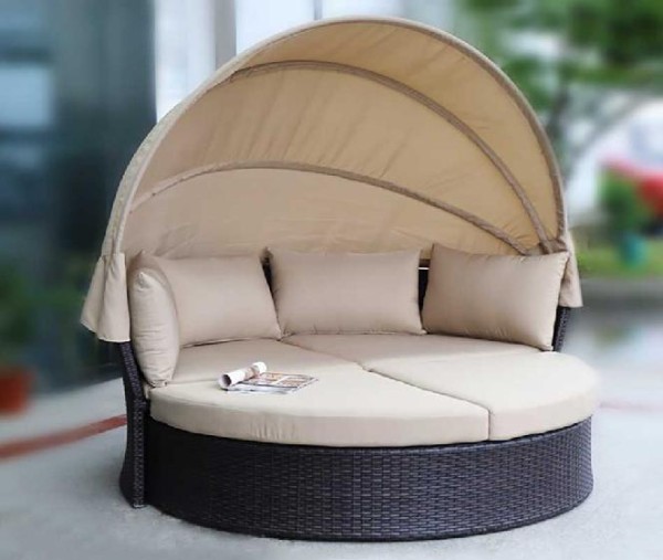 Диван-Трансформер AFINA плетеный из иск. ротанга AFM-325B Brown купить в Челябинске