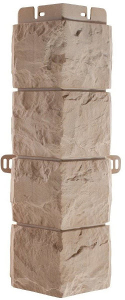 Фасадная панель Наружный угол фагот (талдомский), 0,45 х 0,13м (н) купить в Челябинске