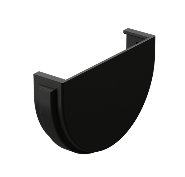 Заглушка желоба Docke Premium ПВХ - Карбон купить в Челябинске