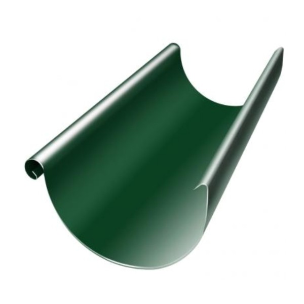Водосток Grand Line 125x90 – Желоб 3м RAL 6005 купить в Челябинске