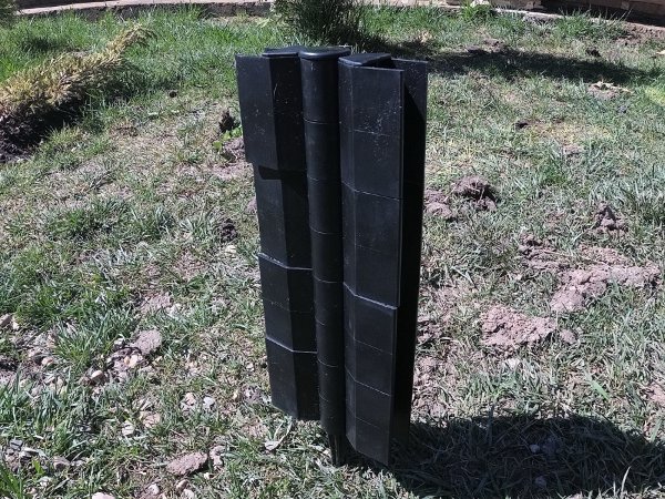 Угловой элемент поворотный, пластиковый от 60° до 300° для доски 300х30 мм из ДПК чёрный Holzhof купить в Челябинске