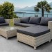 Комплект мебели AFINA плетеной из иск. ротанга YR821G Grey/Grey купить в Челябинске