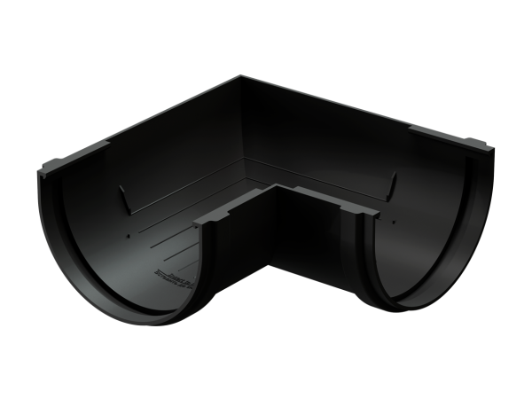 Угол желоба универсал 90˚ Docke Premium ПВХ - Карбон купить в Челябинске