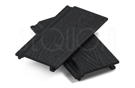 Доска фасадная ДПК 3D SEQUOIA Evolution WOOD BLACK купить в Челябинске