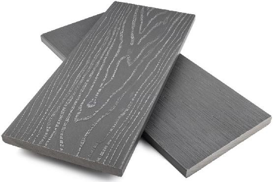 Заборная доска ДПК полнотелая NanoWood Серый купить в Челябинске