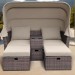 Комплект мебели AFINA плетеной из иск. ротанга AFM-330B Brown купить в Челябинске