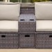 Комплект мебели AFINA плетеной из иск. ротанга AFM-330B Brown купить в Челябинске