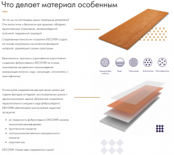 Фибросайдинг DECOVER 3600 x 190 x 8 мм Snow