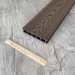 Террасная доска из ДПК  Latitudo Euro 3D 139х27 Шоколад купить в Челябинске