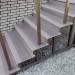 Ступень ДПК Outdoor Havana/Вельвет полнотелая серая  микс купить в Челябинске