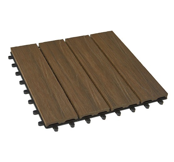 Садовый паркет дпк CM Garden Modern, 300х300 мм, PATINA BROWN (Патина коричневый) купить в Челябинске