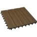 Садовый паркет дпк CM Garden Modern, 300х300 мм, PATINA BROWN (Патина коричневый) купить в Челябинске