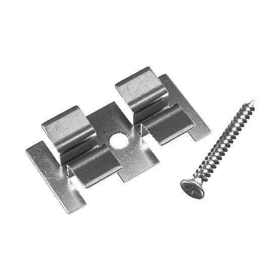 Клипса с саморезом, Grinder шовный монтаж 5 mm купить в Челябинске
