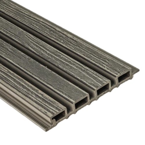 Стеновая панель CM Decking Wall ZEBRANO, 26x219x3000 мм Графит ( под заказ) купить в Челябинске