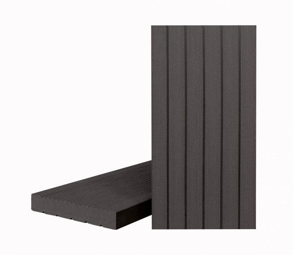 Террасная доска Классик Чёрное дерево (полнотелая без паза) Под заказ купить в Челябинске