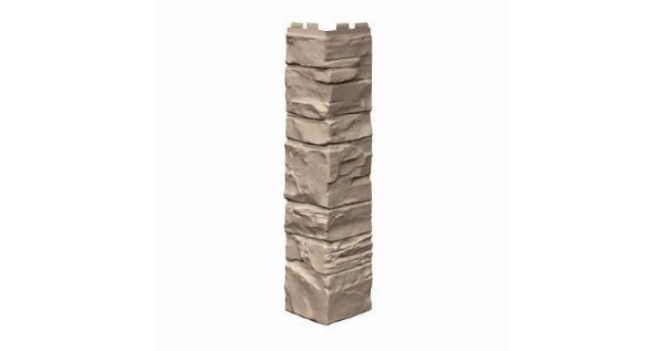 Угол наружный VOX Solid Stone Lazio камень светлая глина купить в Челябинске