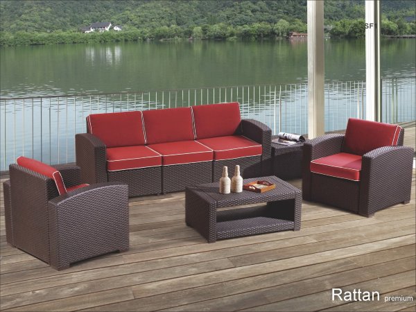 Уличные диваны и кресла коллекции Rattan Premium 5  купить в Челябинске