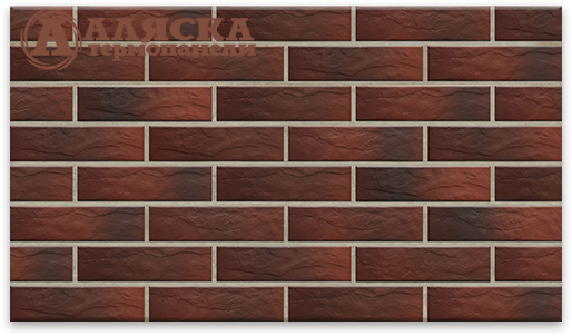 Фасадные Термопанели Аляска Cherry Rustic купить в Челябинске
