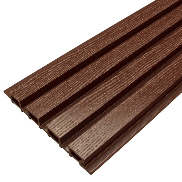 Фасадная доска из ДПК Faynag Wood Рейка Шоколад купить в Челябинске