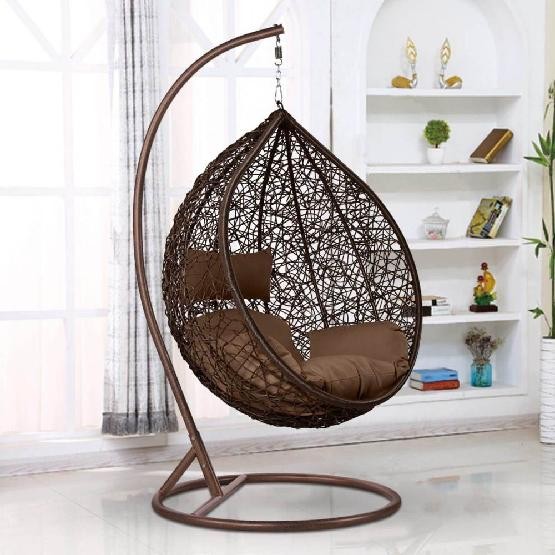 Кресло Подвесное из искусственного ротанга AFM-168A-XL Brown купить в Челябинске