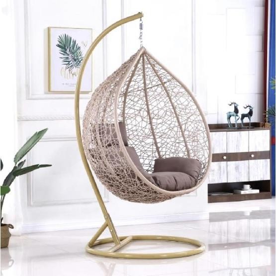 Кресло Подвесное из искусственного ротанга AFM-169A-XLB Beige купить в Челябинске