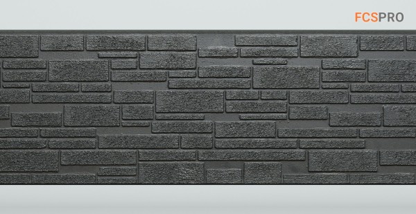 Фиброцементные панели FCS Simple АА1 (под камень) купить в Челябинске