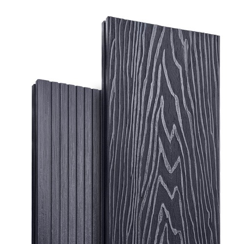 Террасная доска Latitudo Solid 150х21 Графит (Полнотелая) купить в Челябинске
