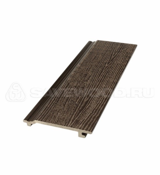 Сайдинг из дпк savewood sw-sorbus радиальный распил темно-коричневый купить в Челябинске