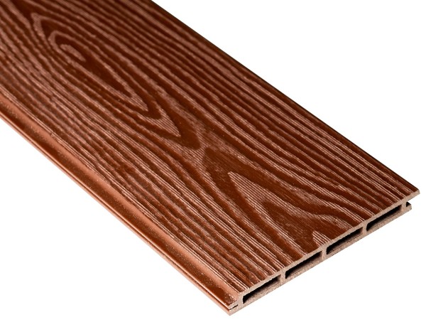 Фасадная доска из ДПК 3D Faynag - Шоколад купить в Челябинске