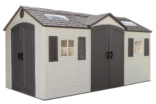 Сарай пластиковый LifeTime 15x8 DD купить в Челябинске