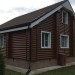 Сайдинг "blockhouse" под бревно, Акриловый Премиум ВН-01, орех тёмный купить в Челябинске