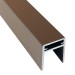 П-профиль Алюминиевый EasyDecking 35x25 Венге купить в Челябинске