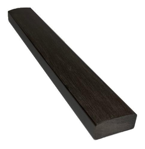 Лавочный брус Ecodecking Некст полнотелый брашированный 70х35 венге купить в Челябинске