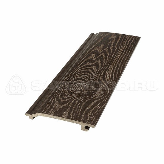 Сайдинг из дпк savewood sw-sorbus тангенциальный распил темно-коричневый купить в Челябинске