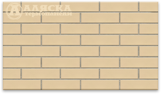 Фасадные Термопанели Аляска Krem Glatt купить в Челябинске