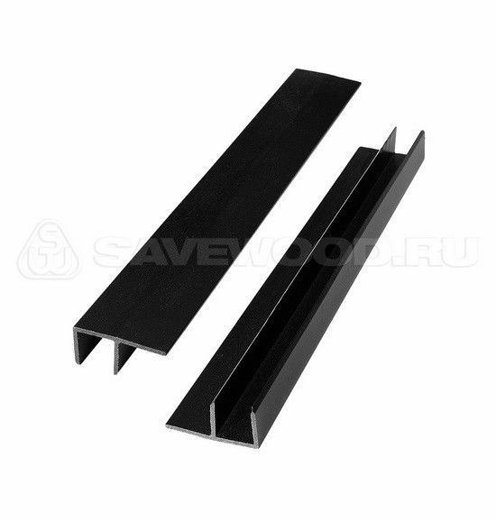F-профиль ДПК Savewood – Чёрный купить в Челябинске