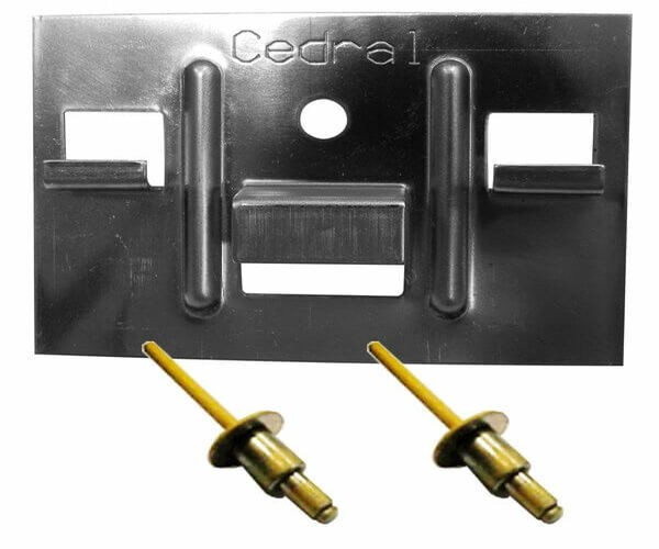 КЛЯММЕР + ЗАКЛЁПКА ДЛЯ CEDRAL CLICK 250 ШТ купить в Челябинске
